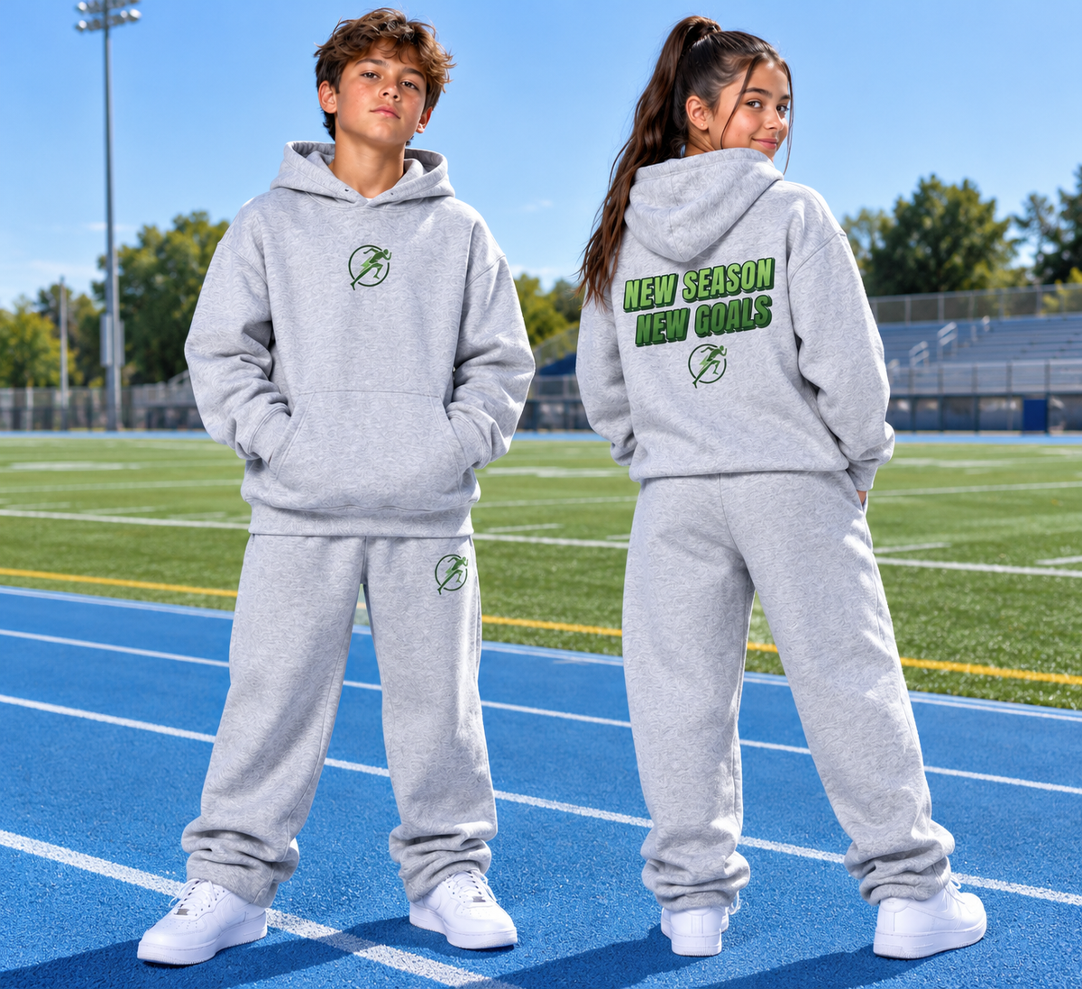B Fit Youth Training Fleece Hoodie