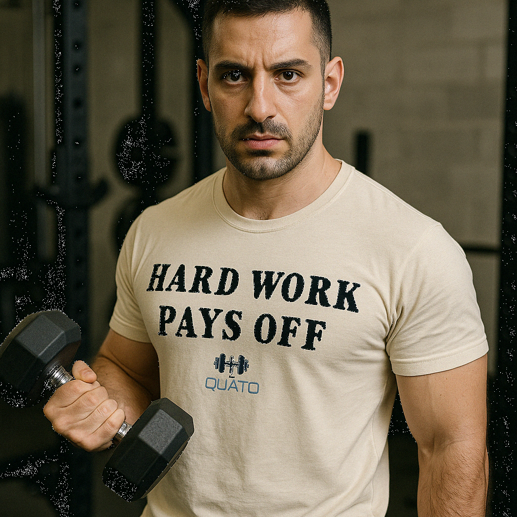 Quato Hard Work Pays Off Muscle Shirt