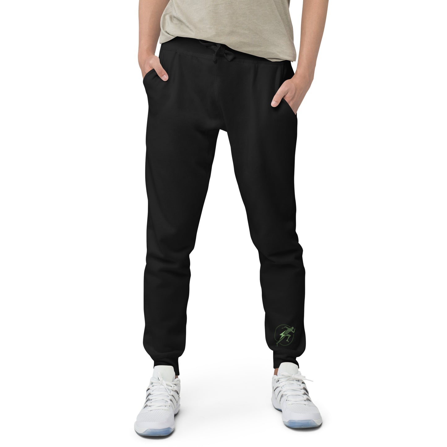 Pantalon de survêtement en polaire pour homme