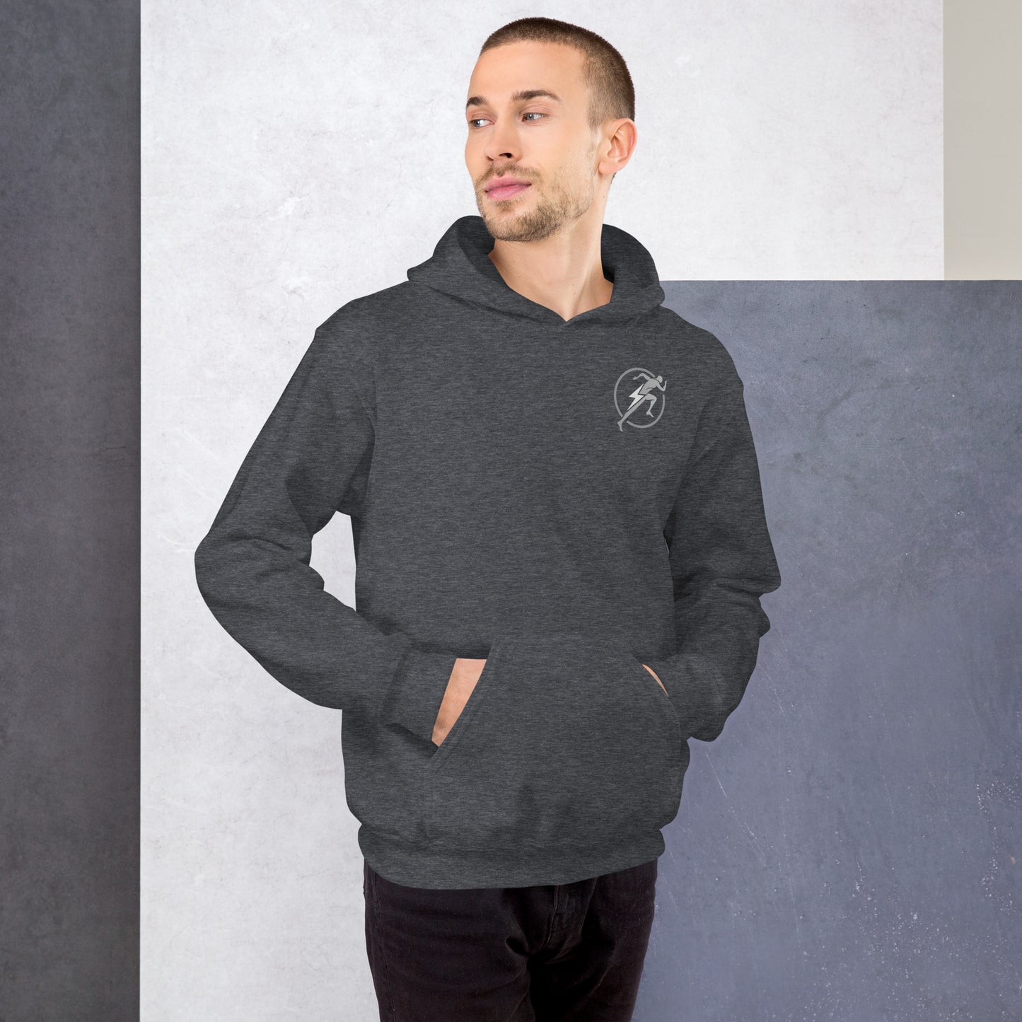 Sweat à capuche épais pour homme