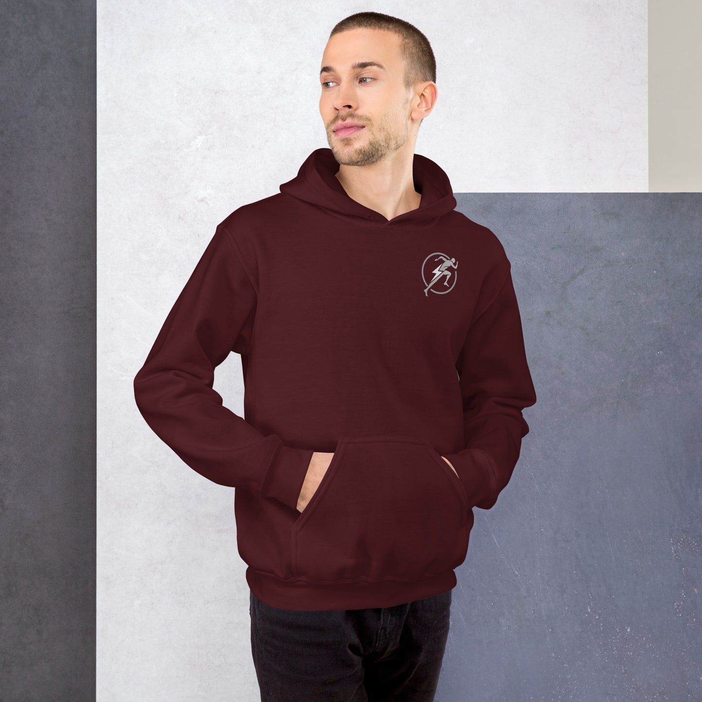 Sweat à capuche épais pour homme