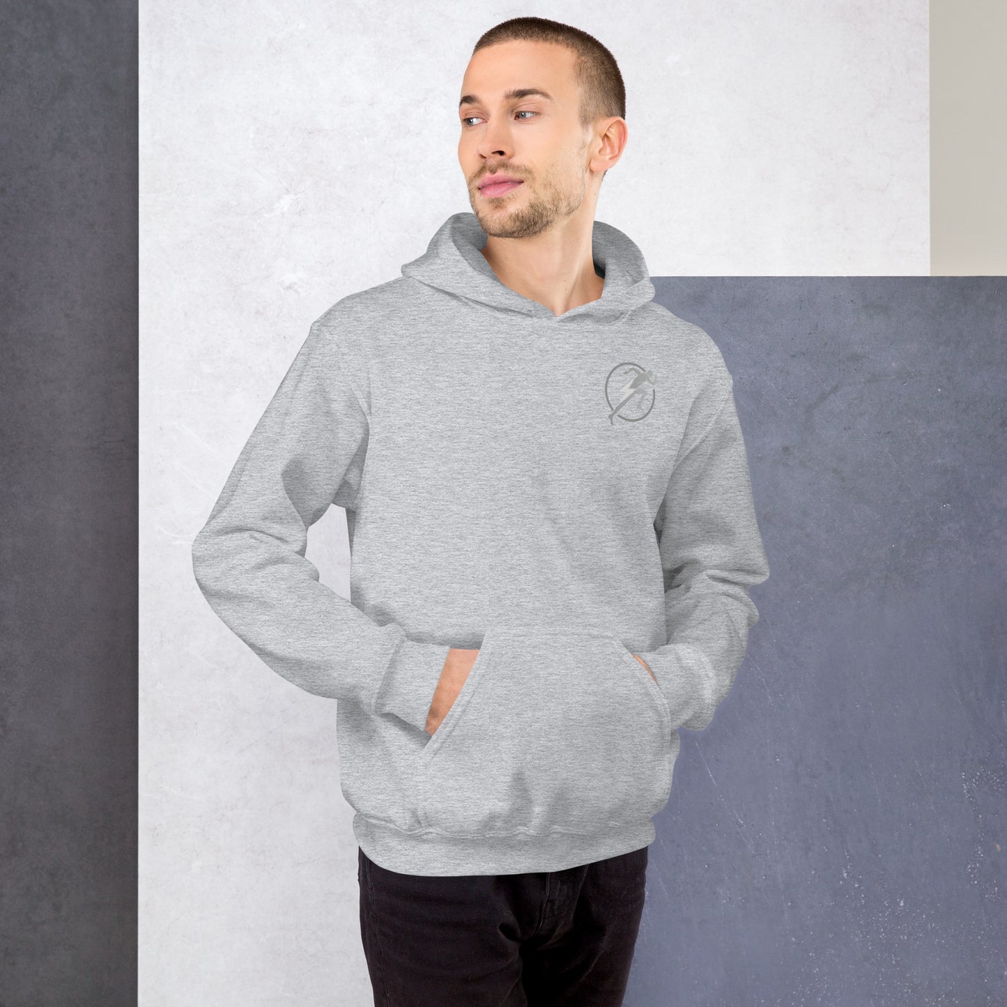 Sweat à capuche épais pour homme