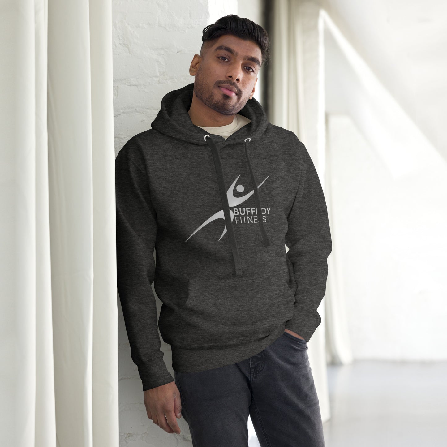 Sweat à capuche Buffboy Fitness pour homme