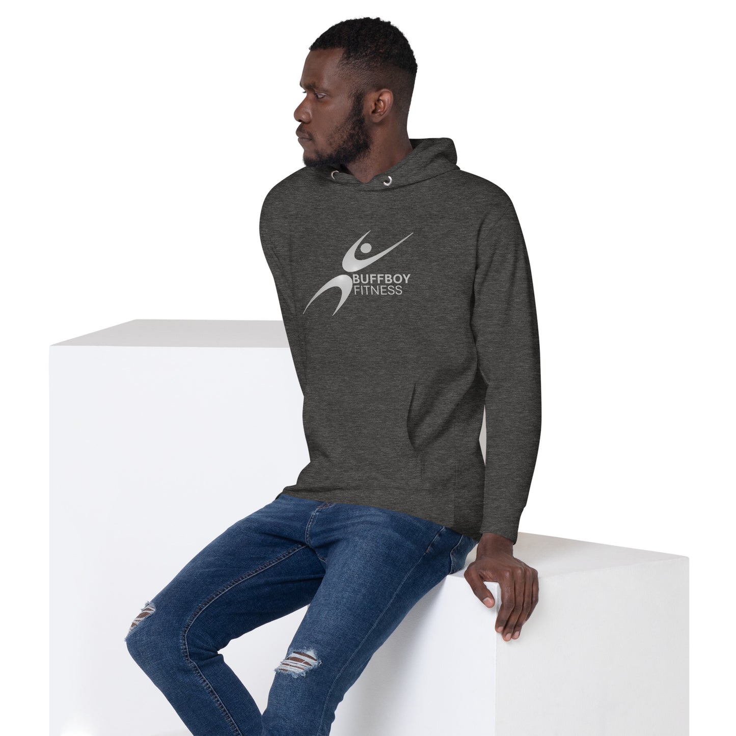 Sweat à capuche Buffboy Fitness pour homme